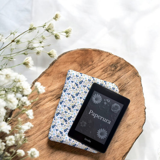 Kindle Cover Blue Poppy