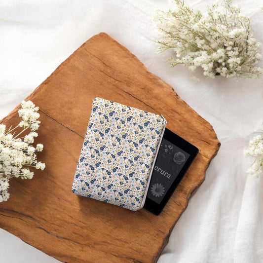 Kindle Cover Blue Poppy